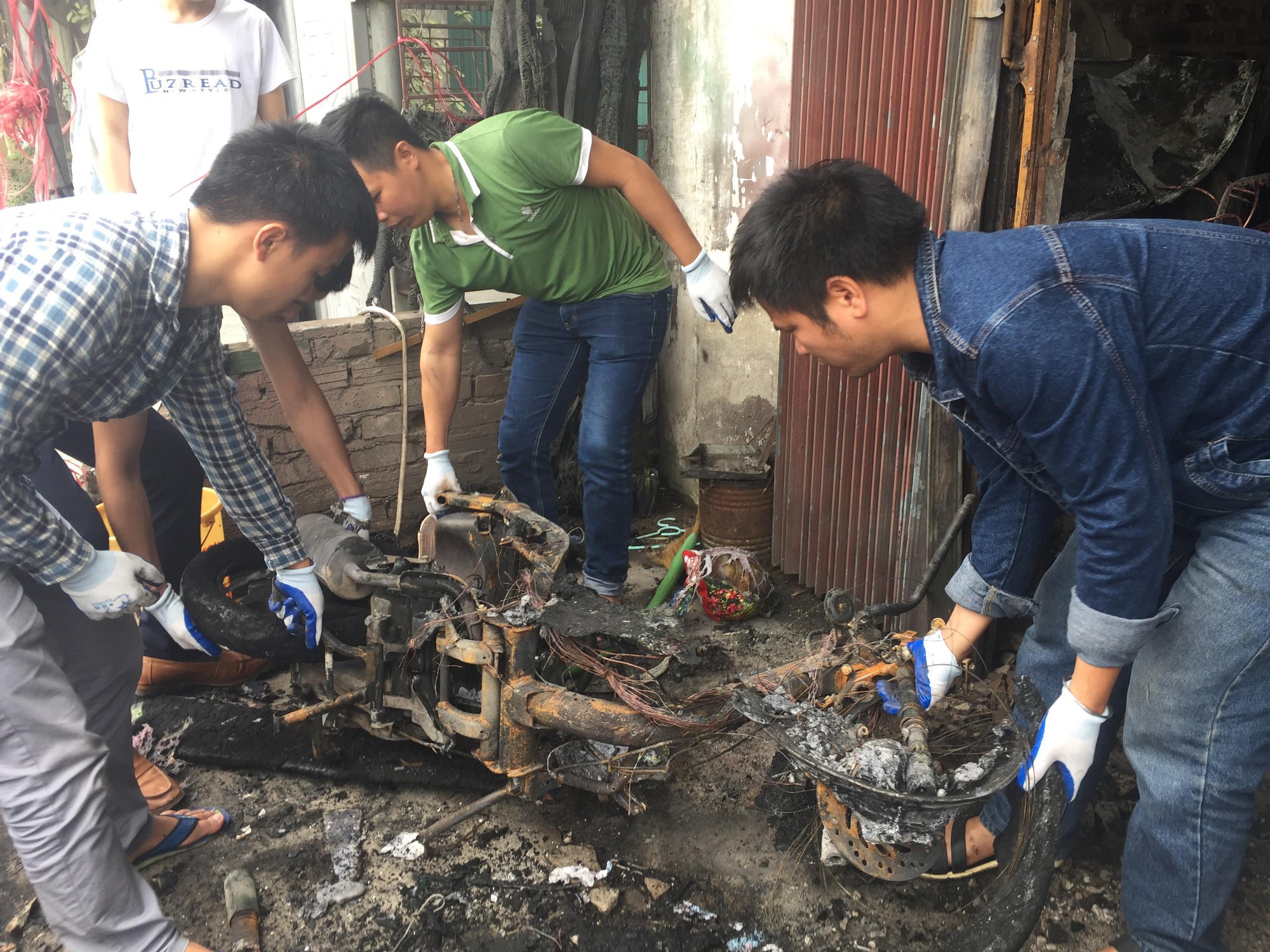 Hiện trường vụ cháy kinh hoàng khiến 3 mẹ con tử vong thương tâm